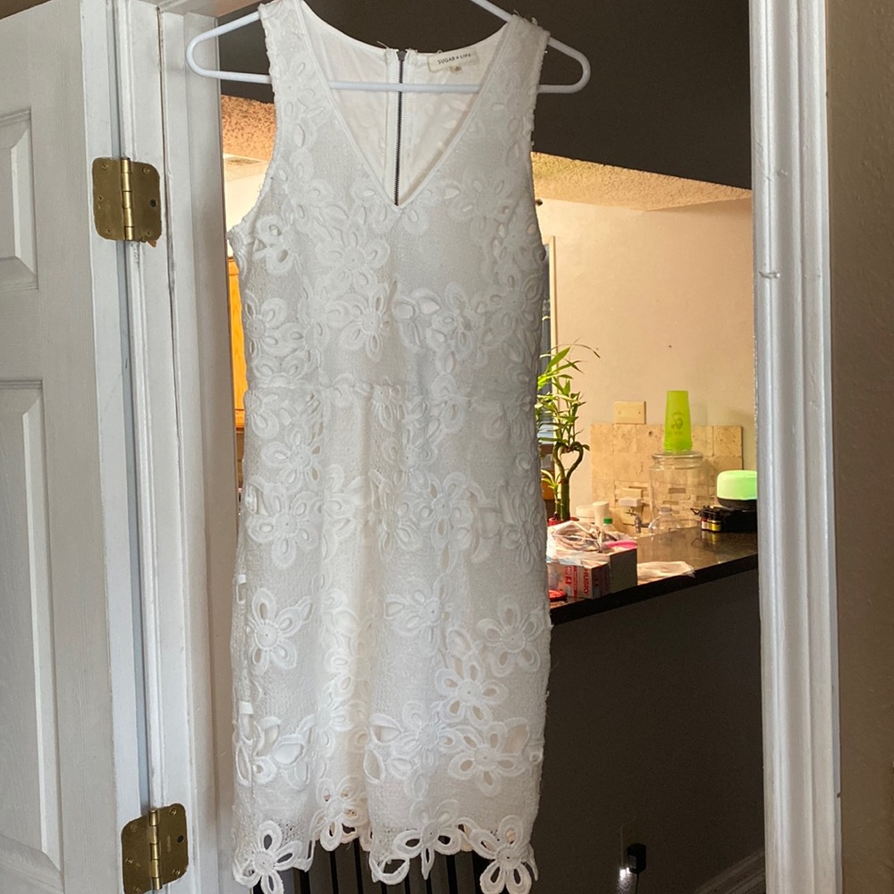 Sugar And Lips White Dress
